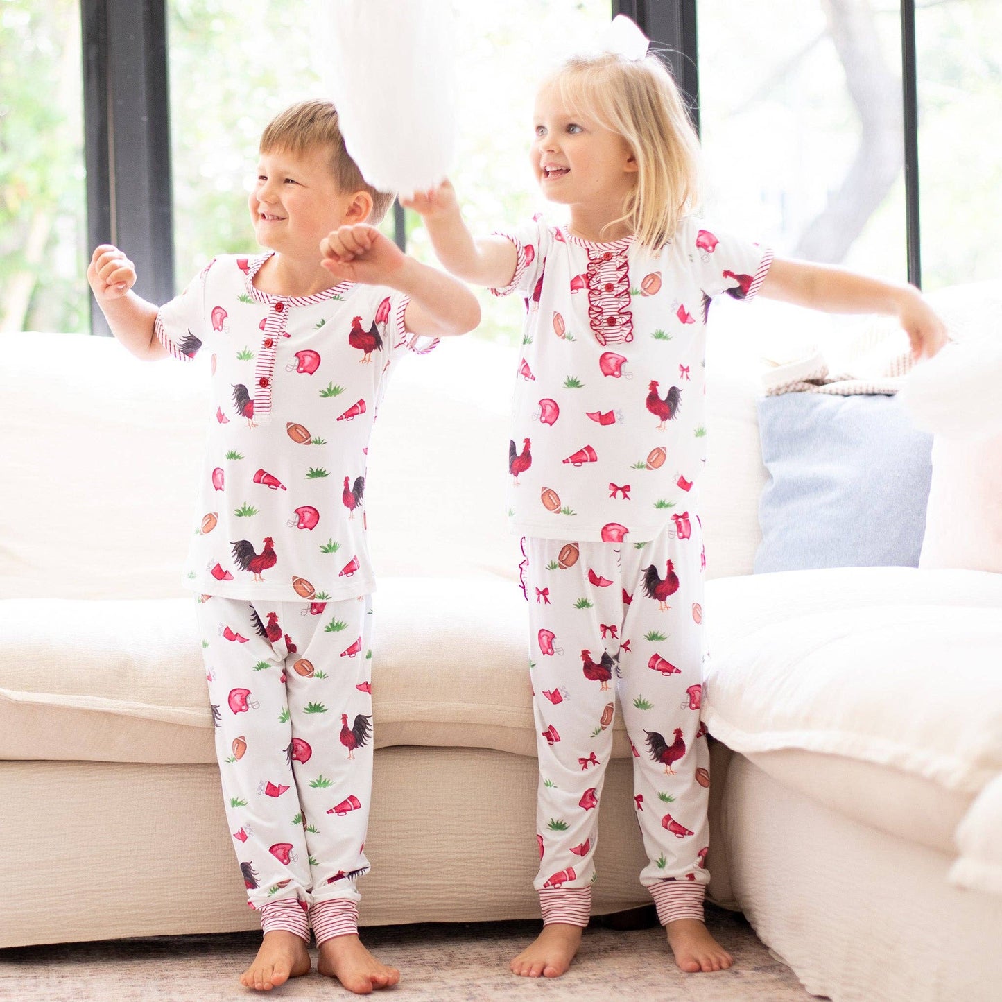 Boys Gameday Rooster Loungewear Set