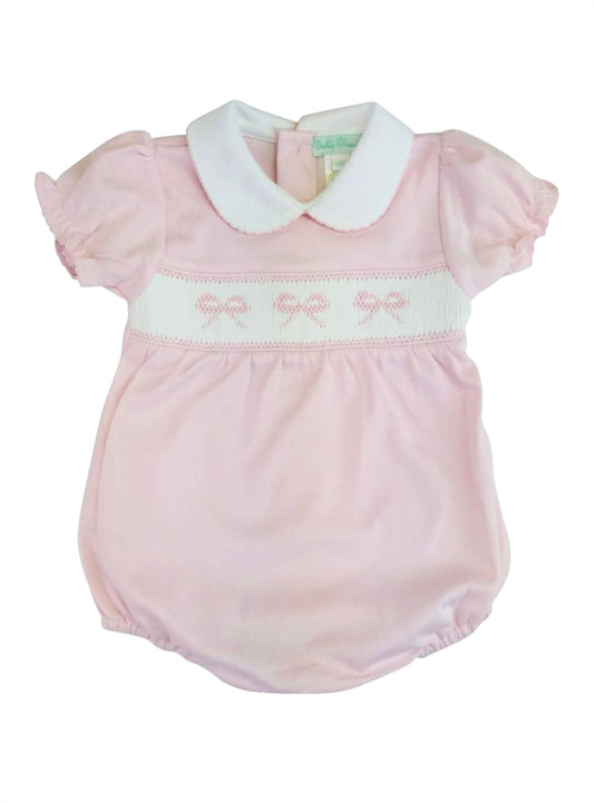 Bows Again Pima Cotton Romper
